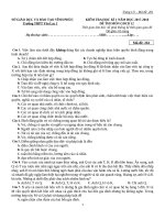 Đề kiểm tra HK 1 môn GDCD lớp 12 năm 2017-2018 - THPT Yên Lạc 2 - Mã đề 261