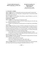 Đề thi học kì 2 môn GDCD lớp 6 năm 2017-2018 có đáp án - Trường THCS Bình An