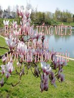 Bài giảng Chính tả: Nghe, viết: Một nhà thông thái - Tiếng việt 3 - GV.N.Phương Mai