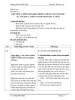 Trọn bộ Giáo án Tin học 10