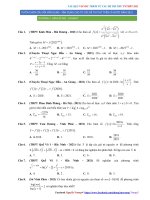 NBV 37 câu hỏi VD VDC mũ   LOGARIT TÁCH từ các đề THI THỬ 2021 