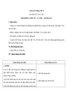 Bài LTVC: Mở rộng vốn từ: Ý chí - Nghị lực - Giáo án Tiếng việt 4 - GV.N.Phương Hà