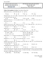 Đề luyện thi học sinh giỏi cấp huyện môn Toán 7 năm 2018-2019 có đáp án - Trường THCS Đào Duy Tử