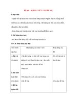 Giáo án Chính Tả lớp 3: Đề bài: NGHE - VIẾT : NGƯỜI MẸ.