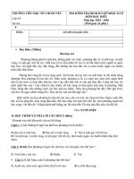 Đề thi giữa học kì 2 môn Tiếng Việt lớp 4 năm 2019-2020 có đáp án - Trường Tiểu học số 2 Hoài Tân