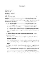 Đánh giá chất lượng dịch vụ lưu trú tại các khách sạn 3 sao nhằm vào thị trường mục tiêu khách du lịch trung quốc ở thành phố hạ long (tt) 