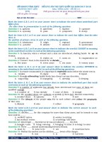 Đề KTCL ôn thi THPT Quốc gia năm 2017-2018 môn Tiếng Anh - THPT Liễn Sơn - Mã đề 111