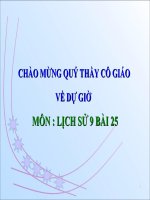 Bài giảng Lịch sử 9 bài 25: Những năm đầu của cuộc kháng chiến toàn quốc chống thực dân Pháp (1946 - 1950)