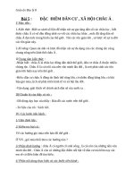 Giáo án Địa lý 8 bài 5: Đặc điểm dân cư, xã hội châu Á