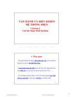 Bài giảng vận hành và điều khiển hệ thống điện chương 2   võ ngọc điền 