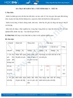 Ma trận và đề kiểm tra 1 tiết HK2 môn Toán 9 năm 2018 trường THCS Phổ Thạnh có đáp án