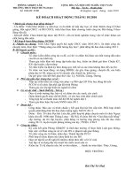 Ke hoach thang 102010