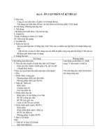 Giáo án bài Ôn tập - Phần vẽ kỹ thuật - Công nghệ 11 - GV:T.M.Châu