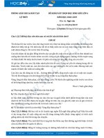 Đề thi HSG môn Ngữ văn lớp 6 năm 2019, Phòng GD&ĐT Lệ Thủy