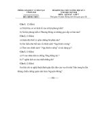 Đề thi học kì 1 môn Lịch Sử lớp 7 năm 2017-2018 có đáp án - Phòng GD&ĐT Vĩnh Linh