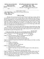 Đề thi học kì 2 môn Tiếng Việt lớp 5 năm 2019-2020 có đáp án - Trường Tiểu học An Lư