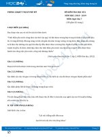 Đề kiểm tra HK2 năm 2019 môn Ngữ Văn 7- Phòng GD&ĐT thị xã Phú Mỹ