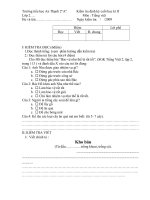 de thi Tieng Viet Lop 2