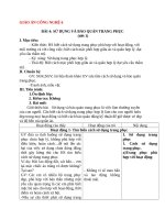 Giáo án Công nghệ 6 bài 4: Sử dụng và bảo quản trang phục