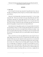 Đánh giá chất lượng môi trường nước sông Thị Vải trong những năm gần đây đạon chảy qua huyện Tân Thành tỉnh Bà Rịa Vũng Tàux