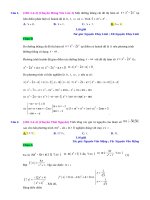 Dang 4. Sự tương giao của hai đồ thị (liên quan đến tọa độ giao điểm)(VDC)