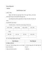 Giáo án bài Chính tả: Nghe, viết: Chuỗi ngọc lam - Tiếng việt 5 - GV.Lê T.Hoà