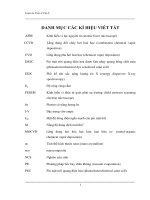 Luận án tiến sĩ chế tạo, nghiên cứu một số tính chất và khả năng ứng dụng của màng nano oxyt titan 