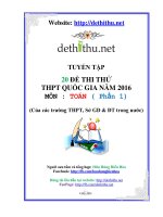 [DeThiThu.Net]20-De-Thi-Thu-Toan-2016-co-dap-an(1)