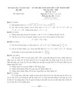 Đề thi học sinh giỏi môn Toán lớp 9 cấp thành phố năm 2019-2020 - Sở GD&ĐT Hà Nội