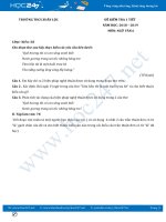 Đề kiểm tra 1 tiết HK2 năm 2019 môn Ngữ Văn 6 - Trường THCS Xuân Lộc