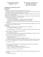 Đề cương ôn tập học kì 2 môn Vật lí lớp 11 năm 2020-2021 - Trường THPT Yên Hòa