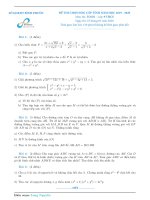 Đề thi học sinh giỏi môn Toán lớp 9 cấp tỉnh năm 2019-2020 - Sở GD&ĐT Bình Phước