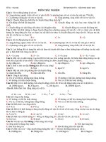 Đề cương ôn tập học kì 2 môn Vật lí lớp 10 năm 2020-2021 - Trường THPT Lương Ngọc Quyến