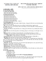 Đề cương ôn tập giữa học kì 2 môn Ngữ văn lớp 10 năm 2020-2021 - Trường THPT Phú Bài