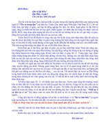 Bai phat bieu cam tuong nhan ngay 2011