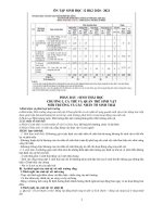 Đề cương ôn tập học kì 2 môn Sinh học lớp 12 năm 2020-2021 - Trường THPT Thái Phiên