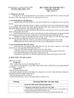 Đề cương ôn tập học kì 1 môn Lịch sử lớp 11 năm 2020-2021 - Trường THPT Phúc Thọ