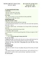 Đề cương ôn tập học kì 2 môn Ngữ văn lớp 11 năm 2019-2020 - Trường THPT Bắc Thăng Long