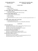 Đề cương ôn tập giữa học kì 1 môn Địa lí lớp 12 năm 2019-2020 - Trường THPT Yên Hòa