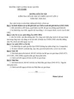 Đề cương ôn tập giữa học kì 1 môn Lịch sử lớp 12 năm 2020-2021 - Trường THPT Lương Ngọc Quyến