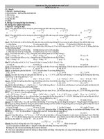 Đề cương ôn tập giữa học kì 1 môn Vật lí lớp 11 năm 2020-2021 - Trường THPT Lương Ngọc Quyến