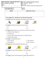 CUỐI HK2 TIN HOC LOP 5 DE 2