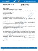 Đề kiểm tra HK2 năm 2020 môn Ngữ Văn 8 - Trường THCS Đặng Trần Côn