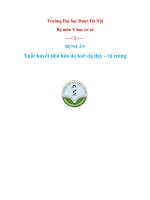 Phân tích case lâm sàng (y học cơ sở) xuất huyết tiêu hóa do loét dạ dày – tá tràng 