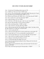 Đề cương môn Văn hóa doanh nghiệp