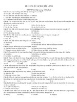 Đề cương ôn tập học kì 2 môn Hóa học lớp 12 năm 2019-2020 - Trường THPT Uông Bí