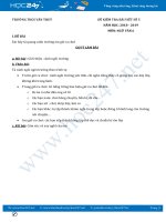 Đề kiểm tra bài viết số 5 năm 2019 môn Ngữ Văn 6 - Trường THCS Văn Thuỷ