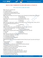 200 câu trắc nghiệm ôn tập HK2 môn GDCD 11 năm học 2019 - 2020 có đáp án