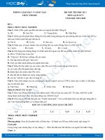 Bộ 5 đề thi HK1 môn Lịch Sử 9 năm học 2019-2020 Phòng GD&ĐT Châu Thành