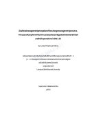 LUẬN văn THẠC sĩ (KINH tế) staff and management perception of the change management process the case of carphone warehouse business integration between british and irish 
